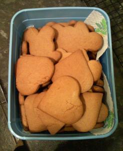 home made gingerbread