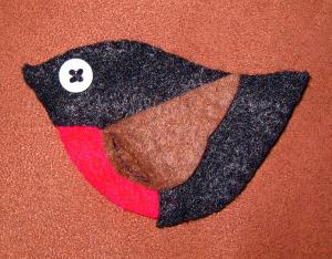 handmade robin