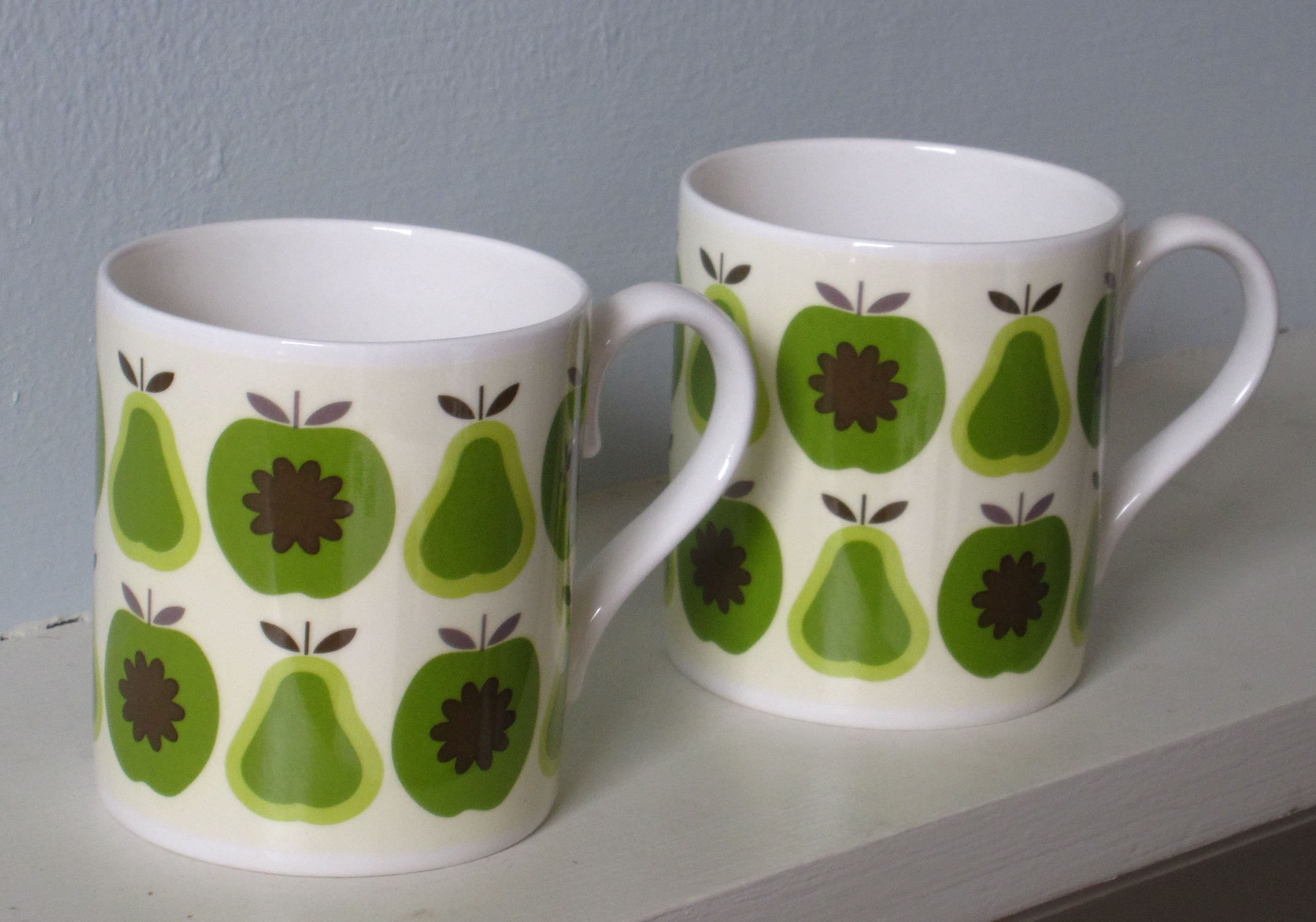Orla Kiely mugs 