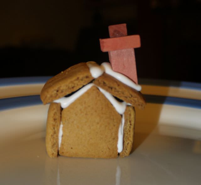 gingerbread house