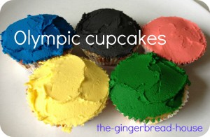 olympic cupcakes olympic cupcakes