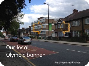 Olympic banner
