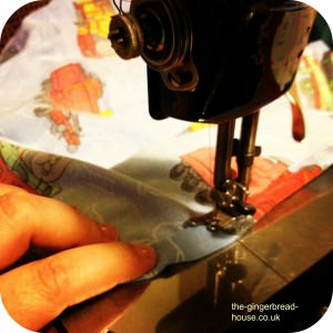 sewing a hem