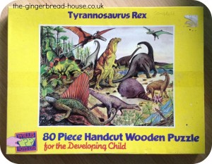 vintage dinosaur puzzle