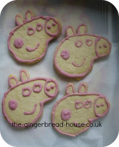 Peppa Pig biscuits Peppa Pig biscuits