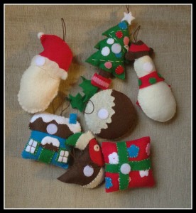 felt decorations