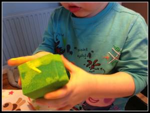 toddler painting