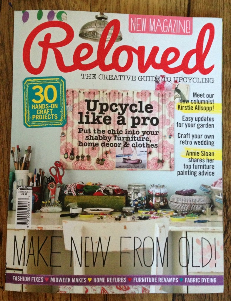 the cover of Reloved magazine