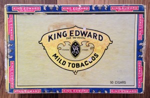 vintage cigar box