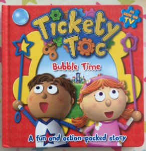tickety toc board book cover