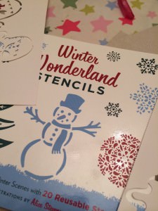 Winter Wonderland stencils book