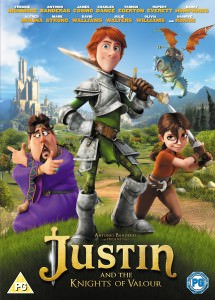 Justin and the Knights of Valour DVD cover