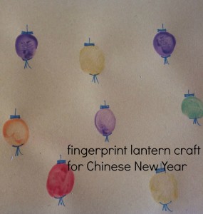 fingerprint Chinese lanterns