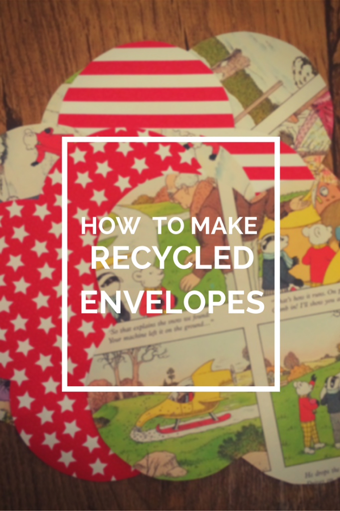 how to make recycled envelopes