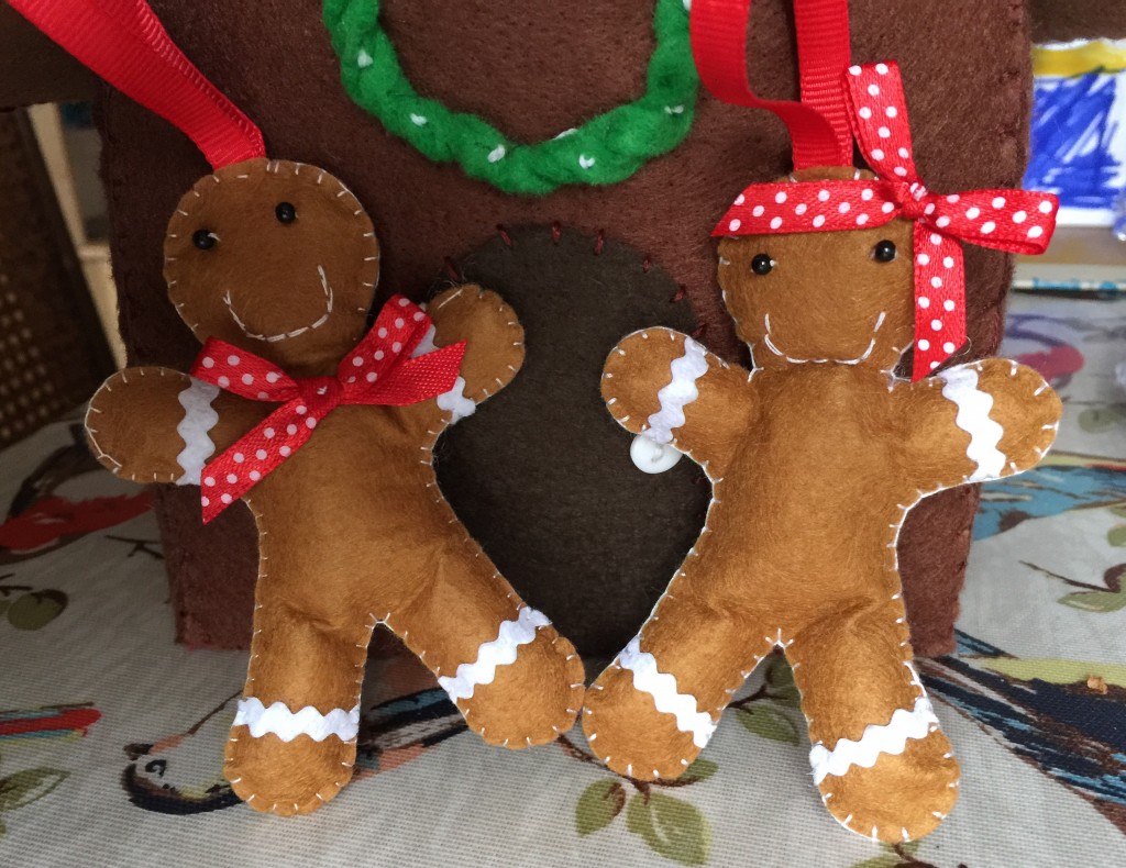 gingerbread people from Prima