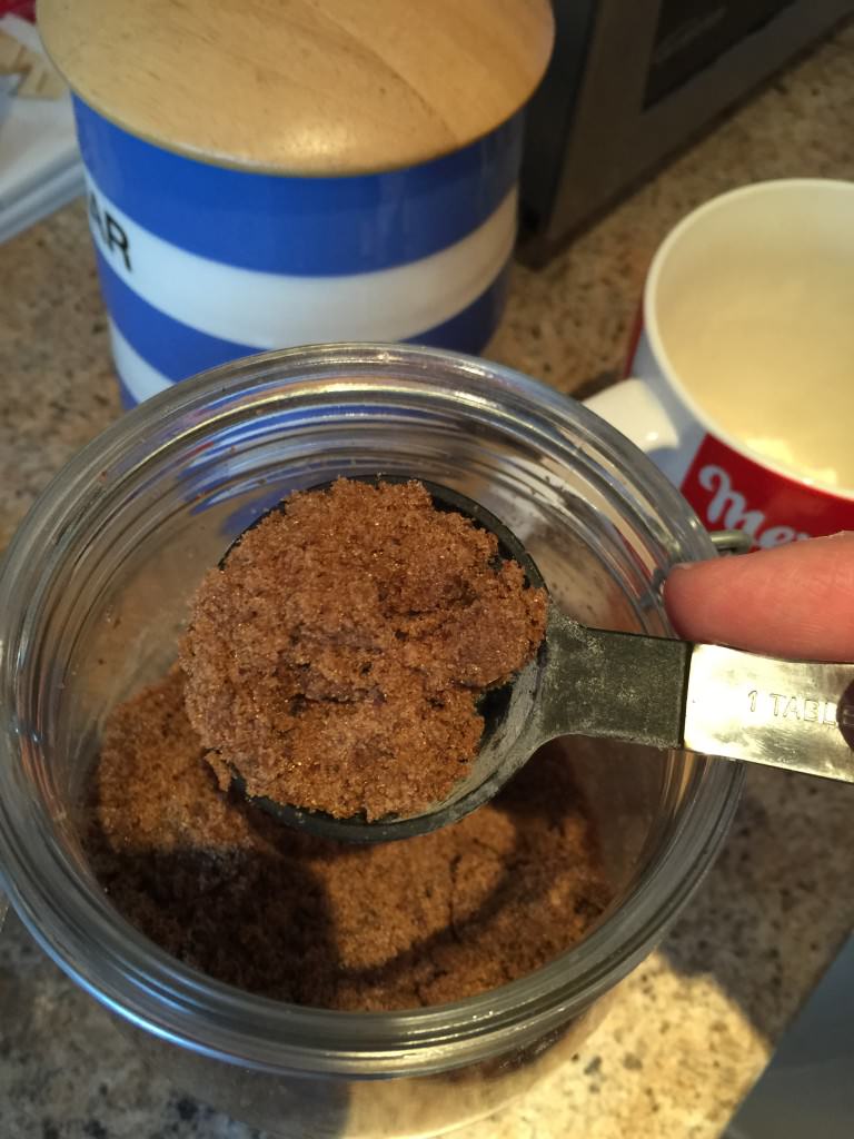 how to make a gingerbread mug cake