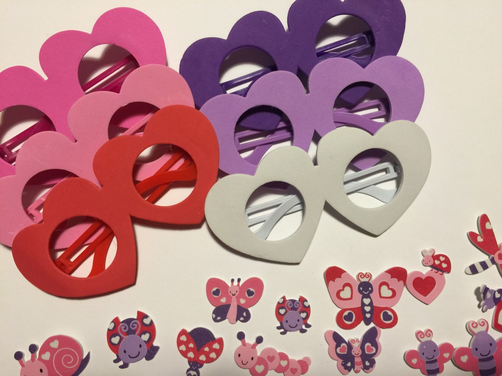 Lovebug Valentine glasses