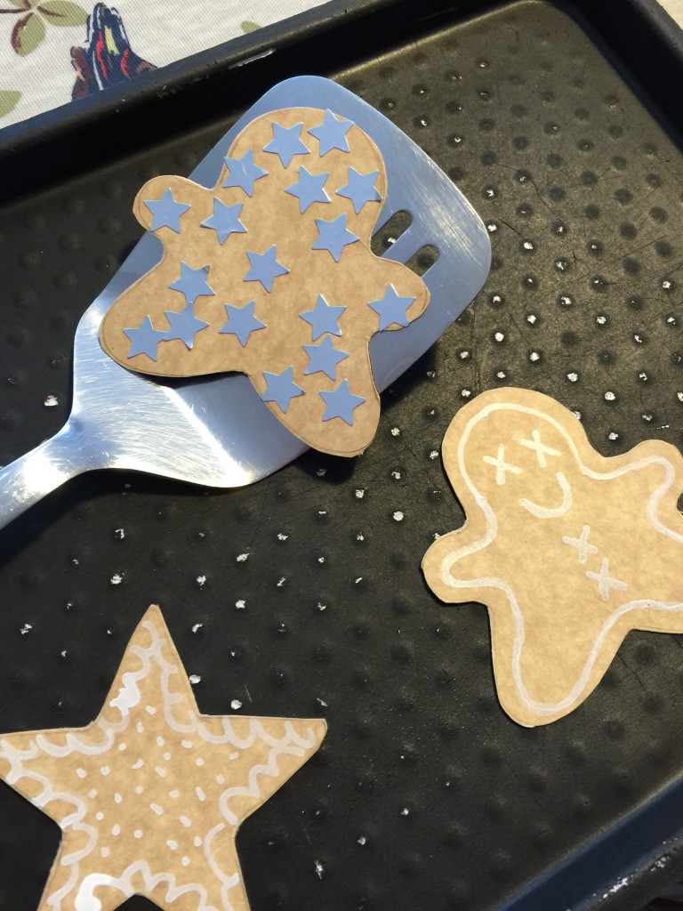 cardboard cookies
