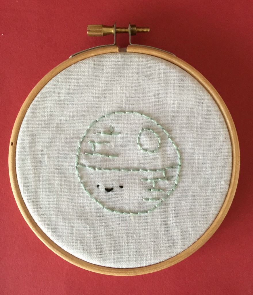 Death Stars embroidery pattern