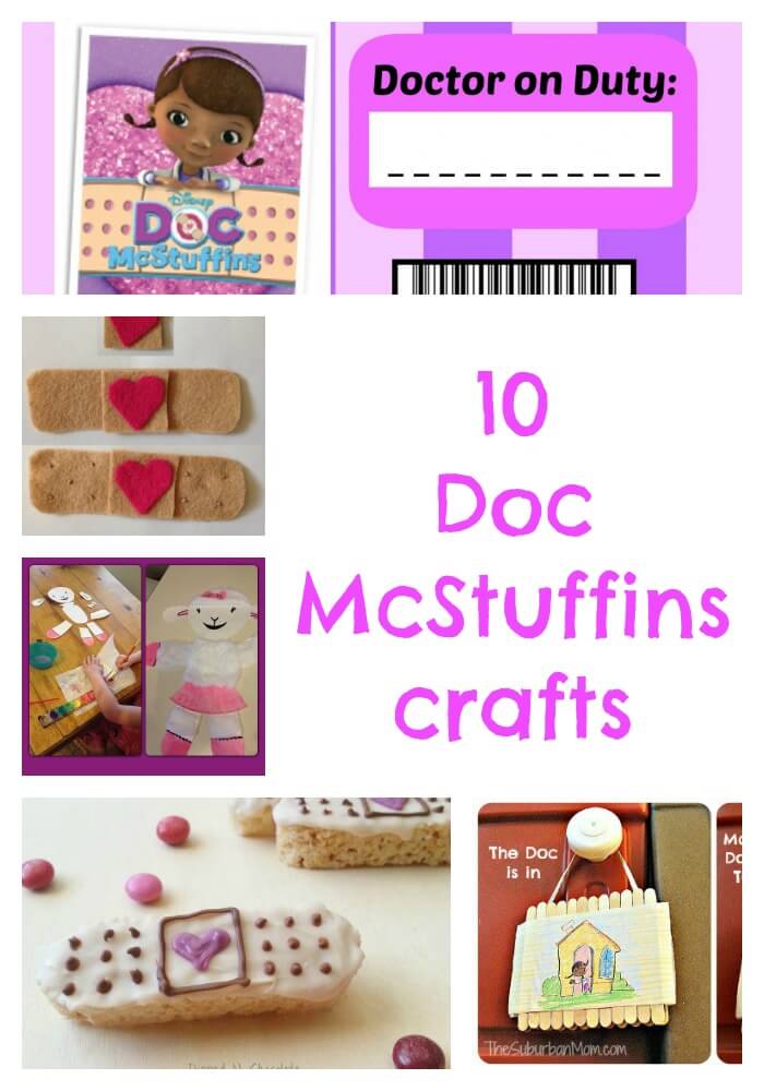 10 Doc McStuffins crafts