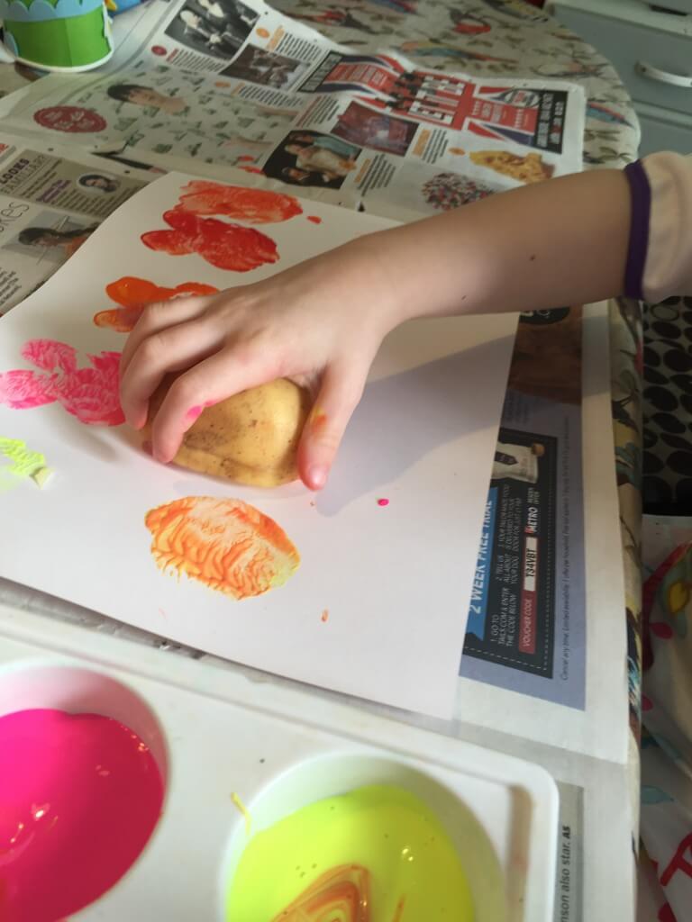 painting with food