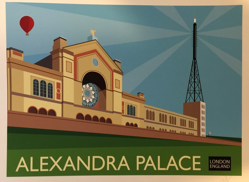 Georgina Westley Alexandra Palace print