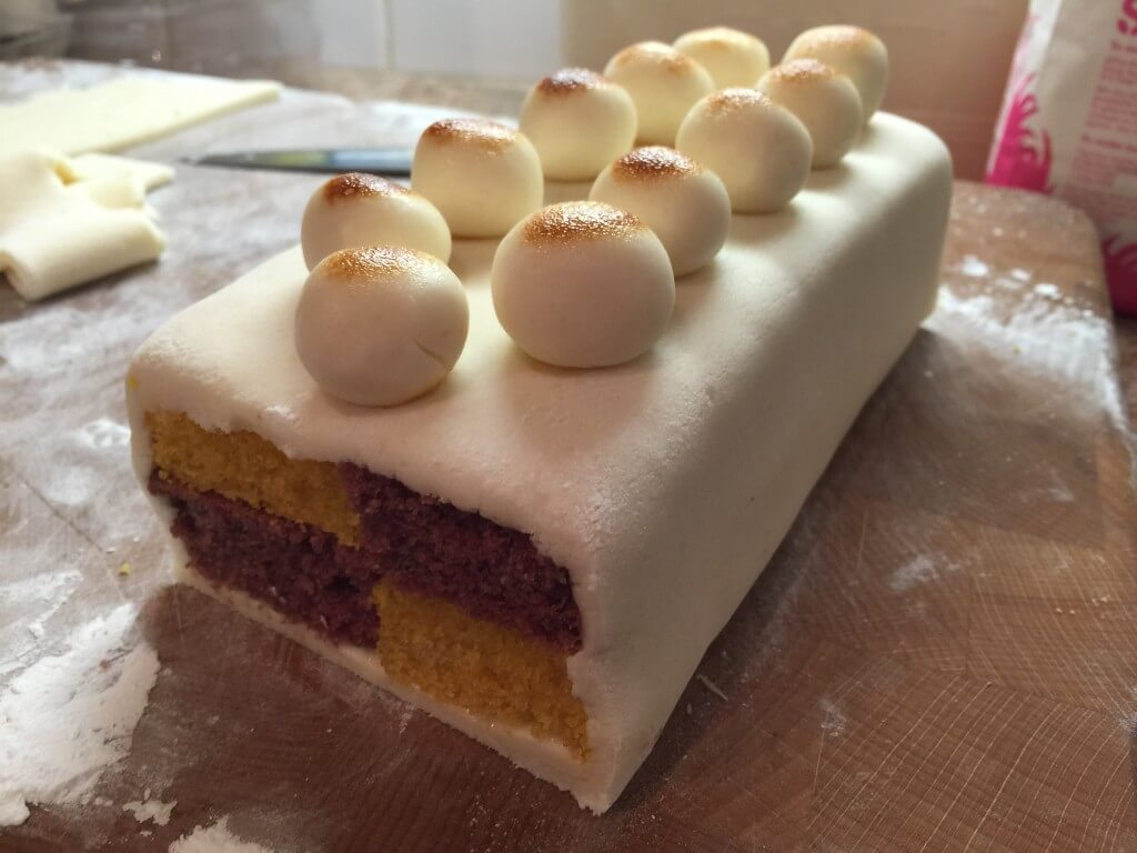 Battenberg Simnel Cake