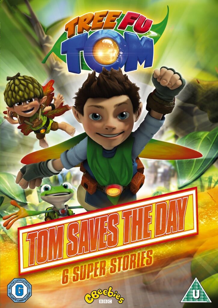 Tree Fu Tom – Tom Saves The Day DVD Cover
