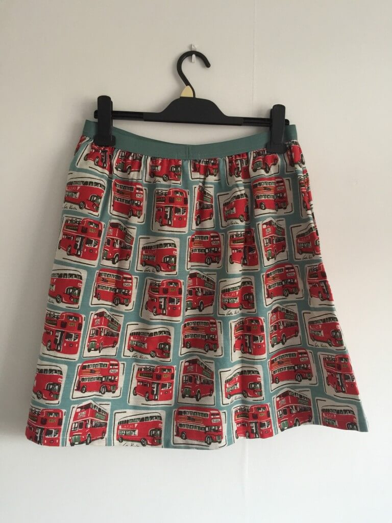 Cath Kidston bus print skirt