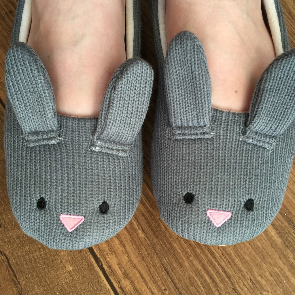 adult bunny slippers