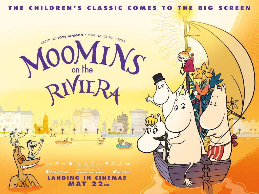 Moomins on the Riviera poster