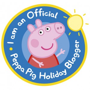Peppa Pig Holiday Blogger badge