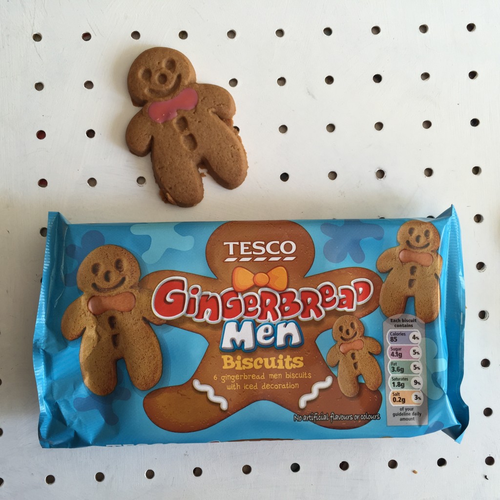 Tesco gingerbread men
