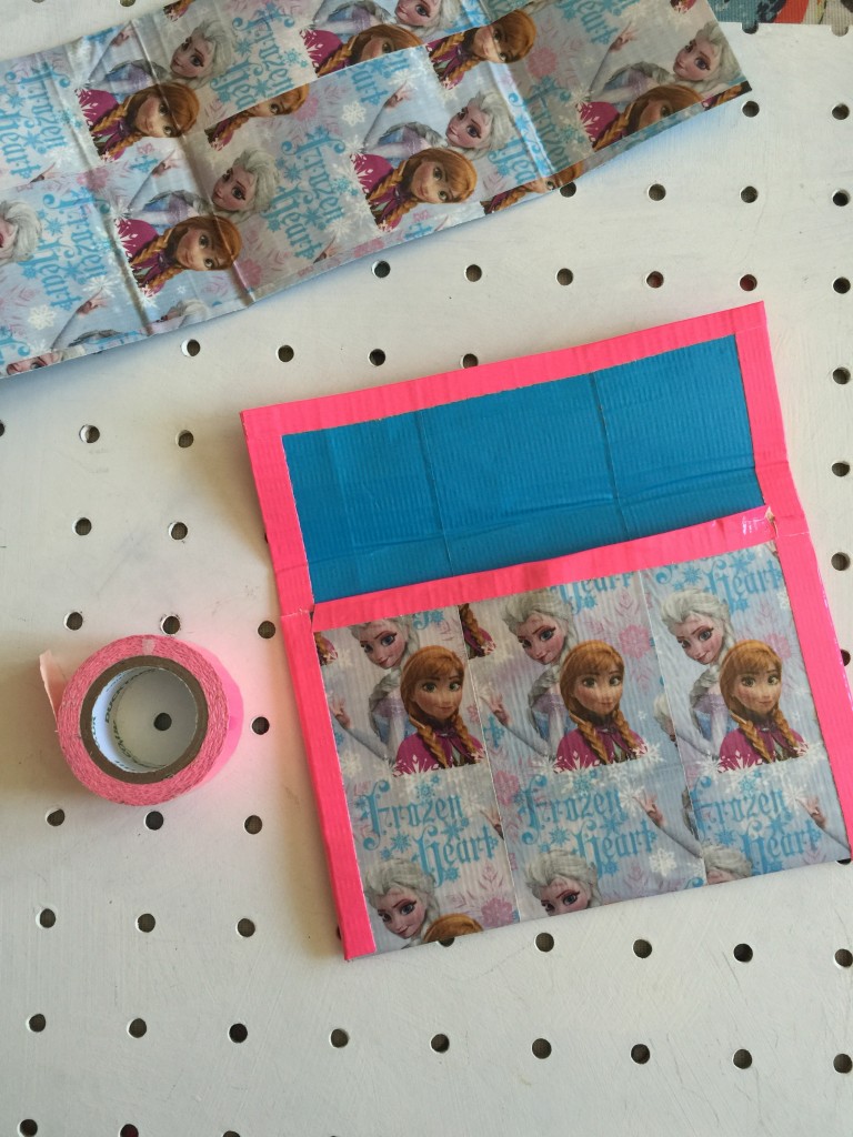 FRozen Duck Tape wallet