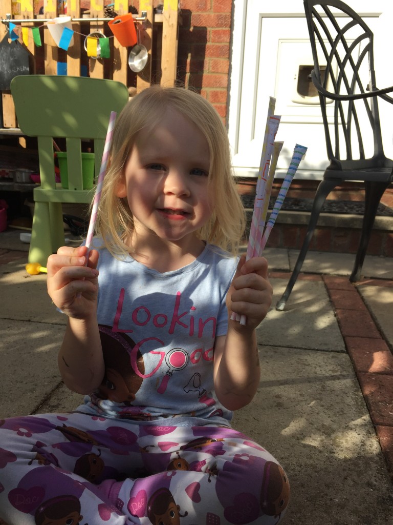 How to make straw rockets