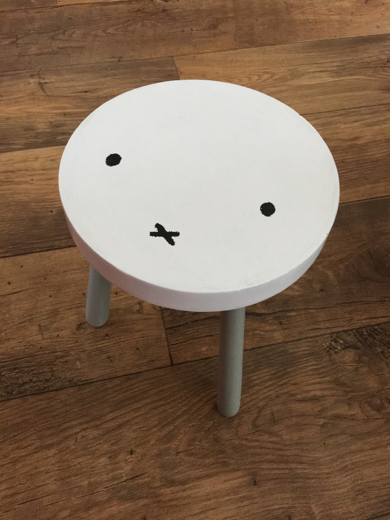 DIY Miffy stool