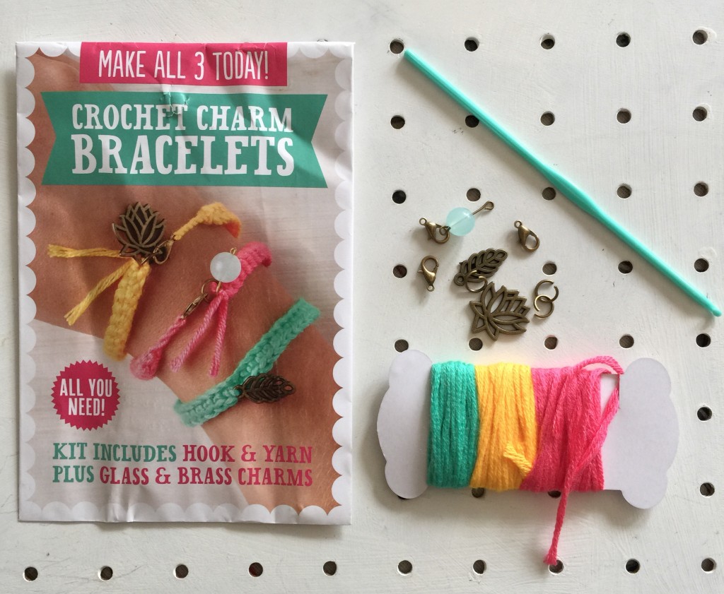 Jenny Makes Mollie Makes crochet charms bracelet