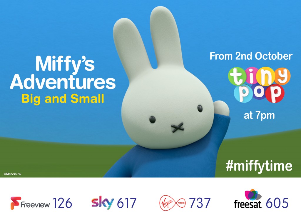 Miffy TV Comes to Tiny Pop!
