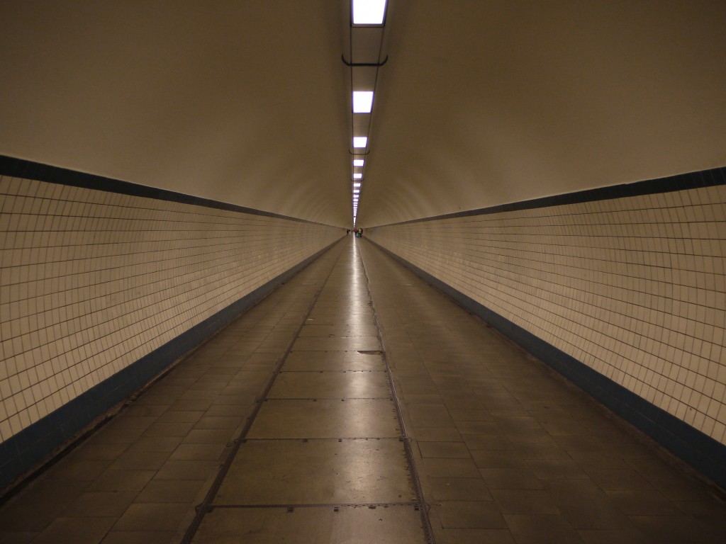 St Anna pedestrian tunnel Antwerp