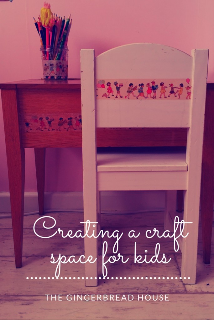creating a craft space for kids