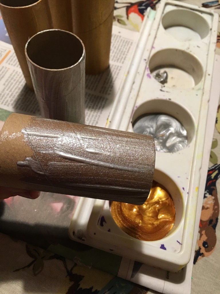 cardboard tube rocket