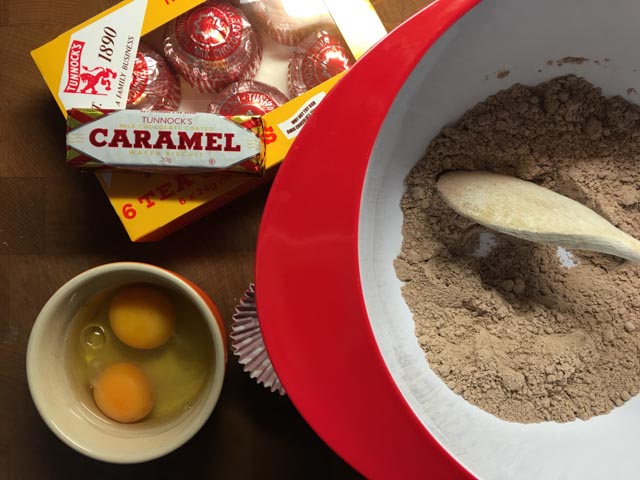 baking with Tunnocks products