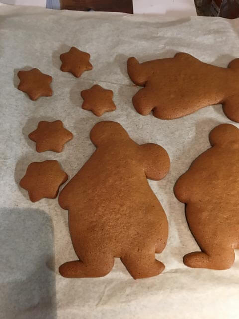 clangers gingerbread biscuits