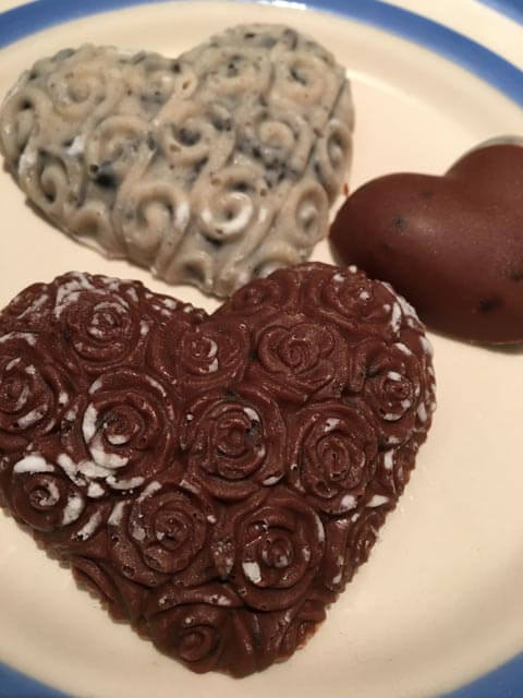 chocolate heart mould