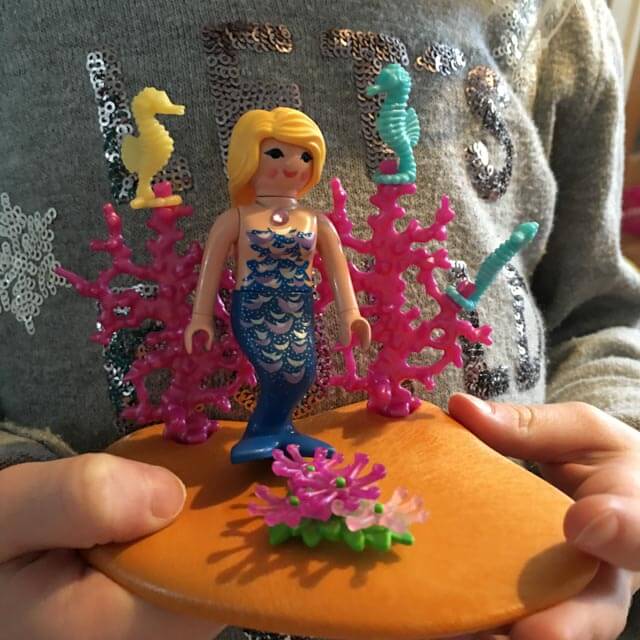 PLaymobil egg mermaid toy