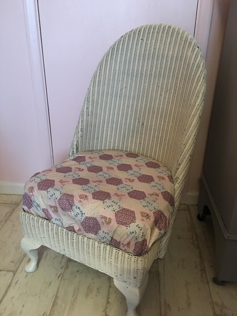 vintage lloyd loom chair