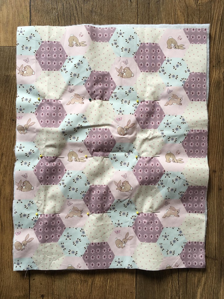 Belle and Boo patchwork fabric