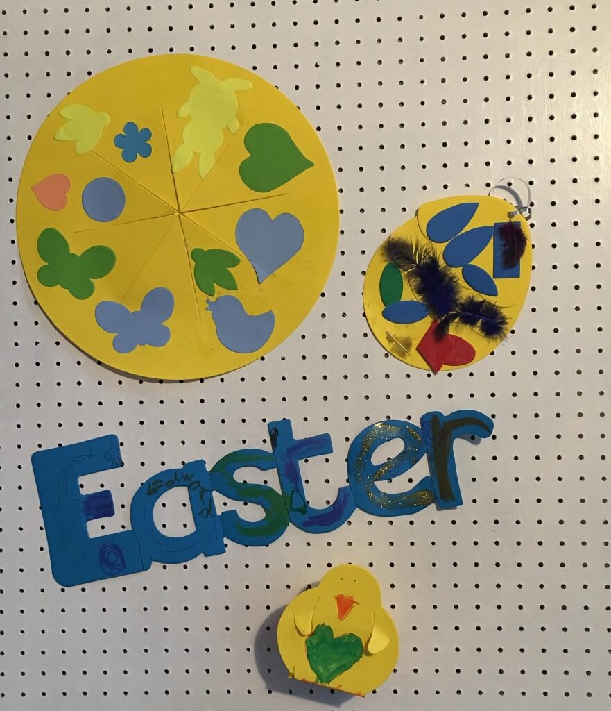 Easter crafts from Springboard Supplies