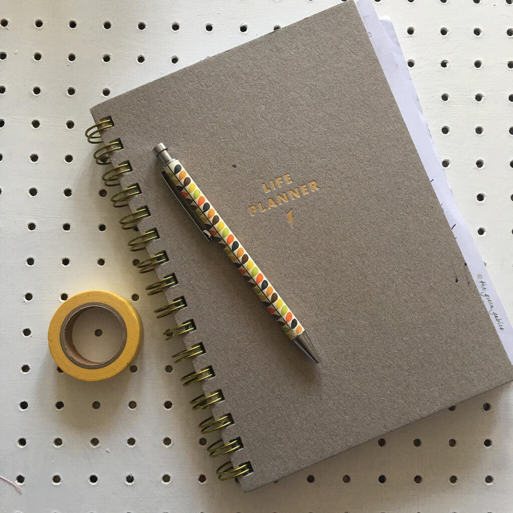 Life Planner and Orla Kiely pen