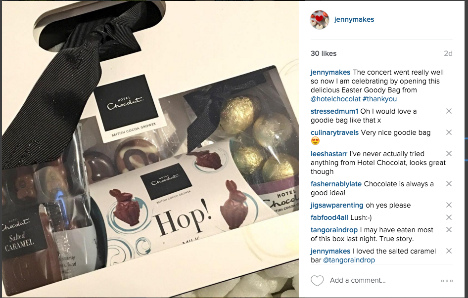 The Easter Goody Bag from Hotel Choclat